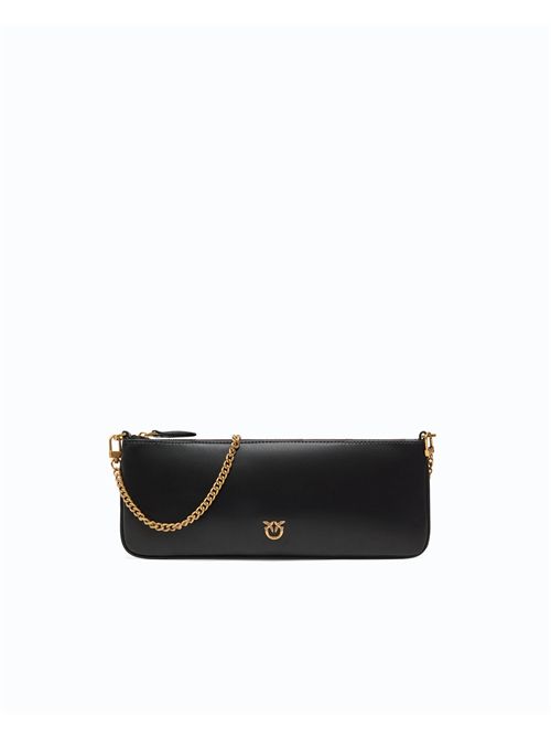 Borsa a mano New Horizontal Flat in pelle